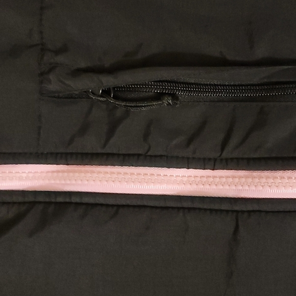 Women's Black Mountain Fog Fleece Jacket With Hood Size Small - Picture 5 of 7